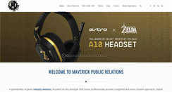 Desktop Screenshot of mavpr.com